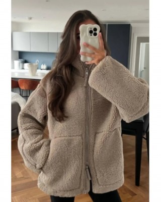 ANGELINA | Teddy Fleece Jacket