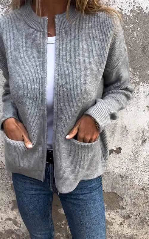 Cammy™ - Zip-Up Sweater