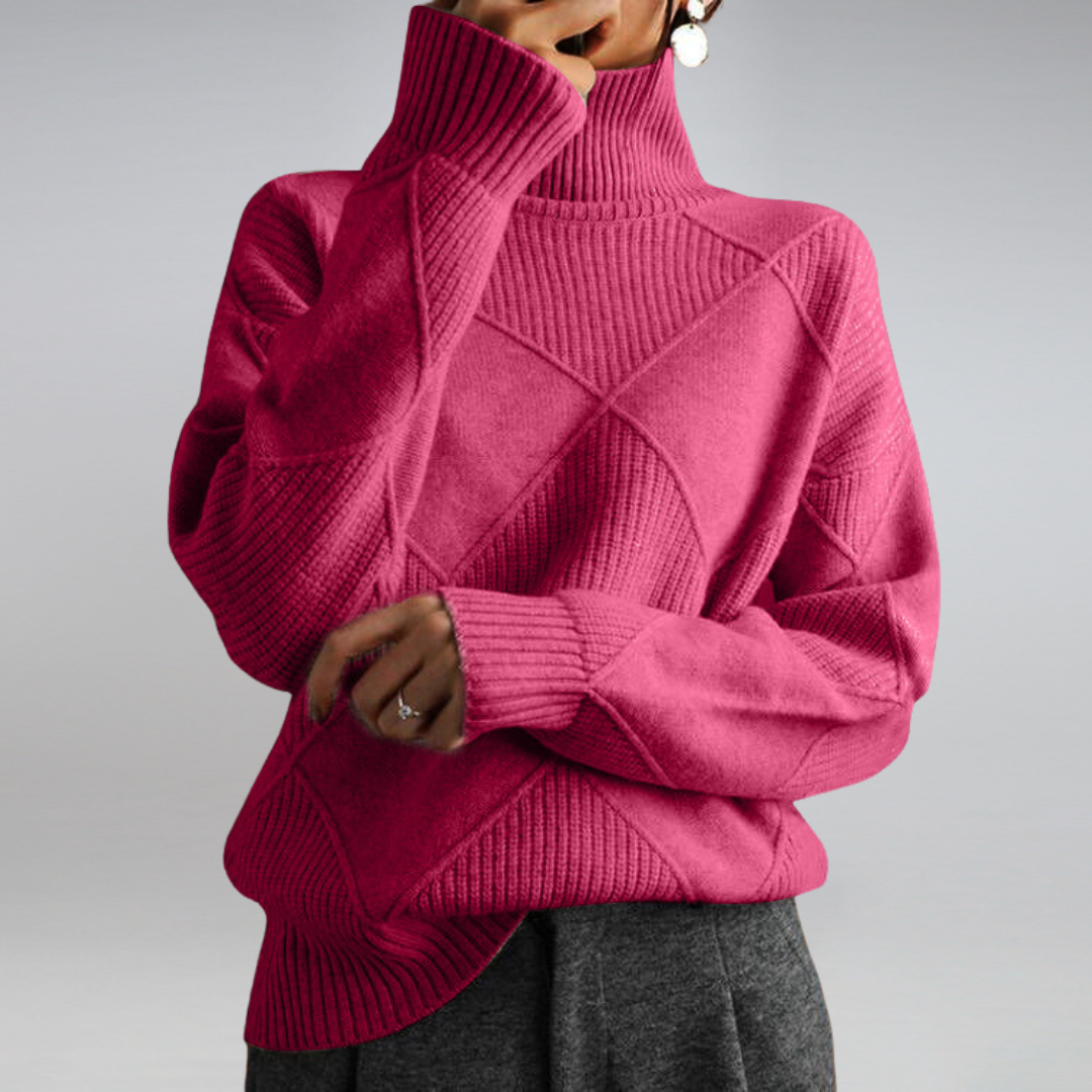 Stacy - Cashmere Turtleneck Sweater