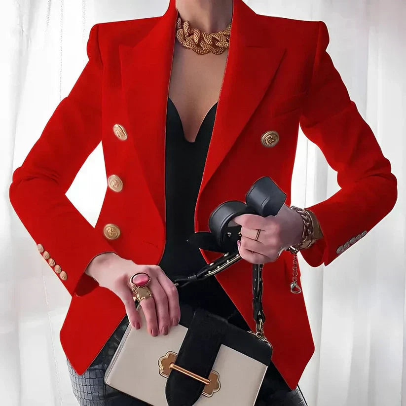 Raffaella | Tailored Blazer with Gold Buttons Raffaella | Tailored Blazer with Gold Buttons