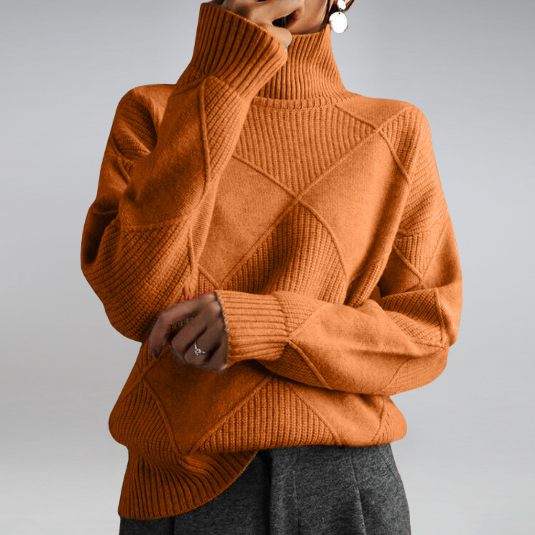 Stacy - Cashmere Turtleneck Sweater